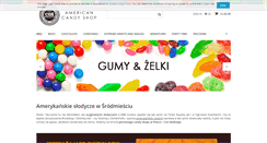 Desktop Screenshot of cosslodkiego.com.pl